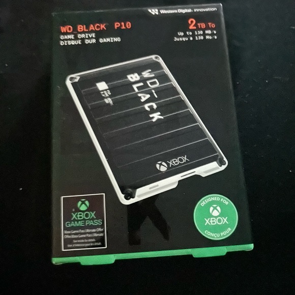 WD BALCK P10 game drive